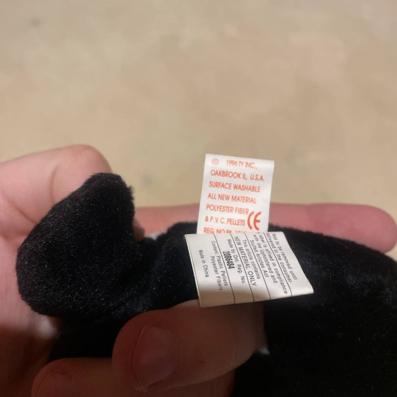 Ty Beanie Baby Waves Original Rare - Picture 3 of 4